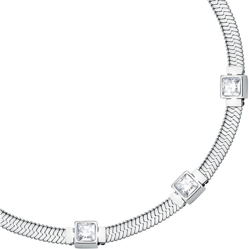 Morellato Bracciale Donna Gioia in Acciaio Silver con Cristalli