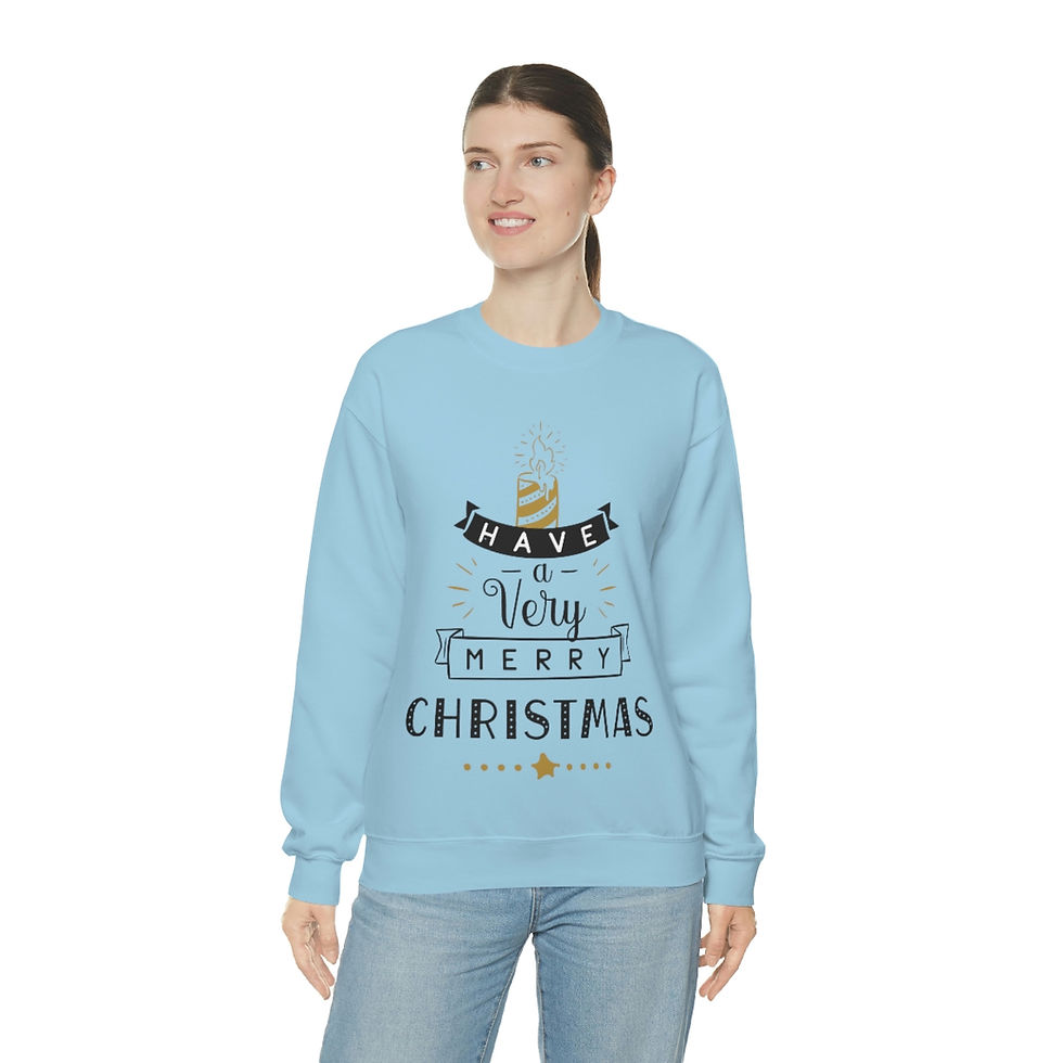 Miniatura: Have a Very Merry Christmas - Christmas Sweatshirt, Santa Shirt, Christmas G...