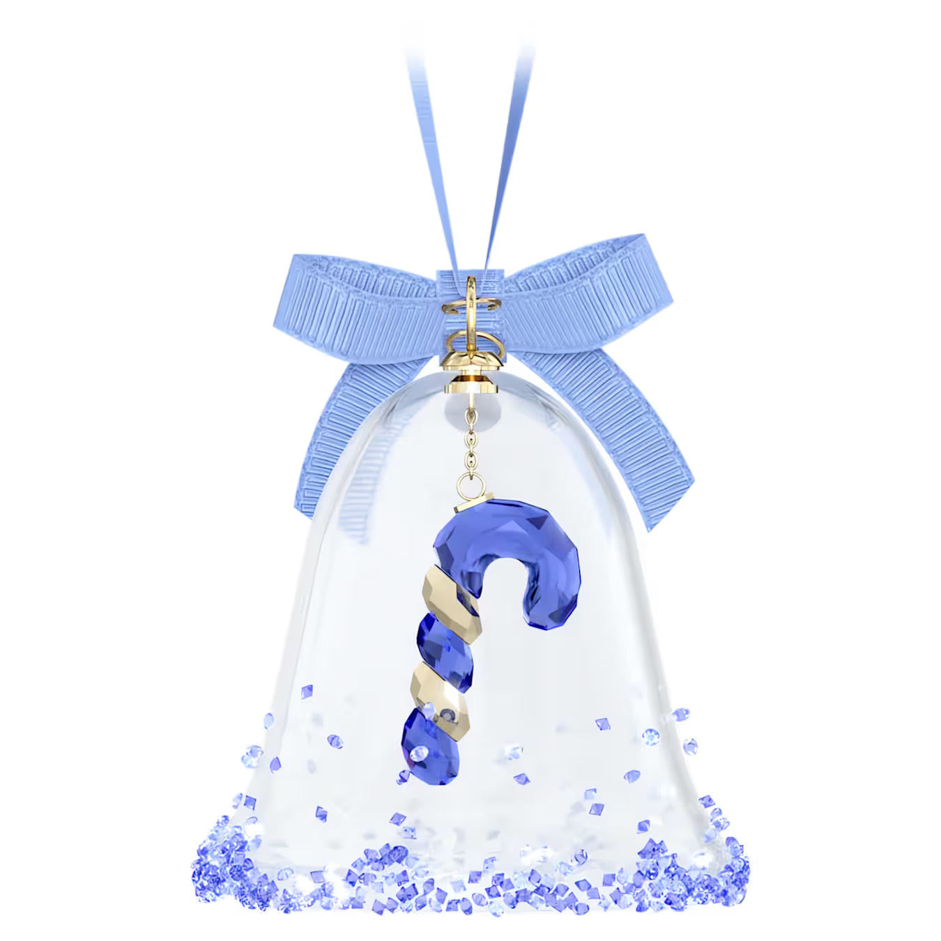 Swarovski Statuina Campanella Blu | Vetro & Cristallo | 1301 Cristalli