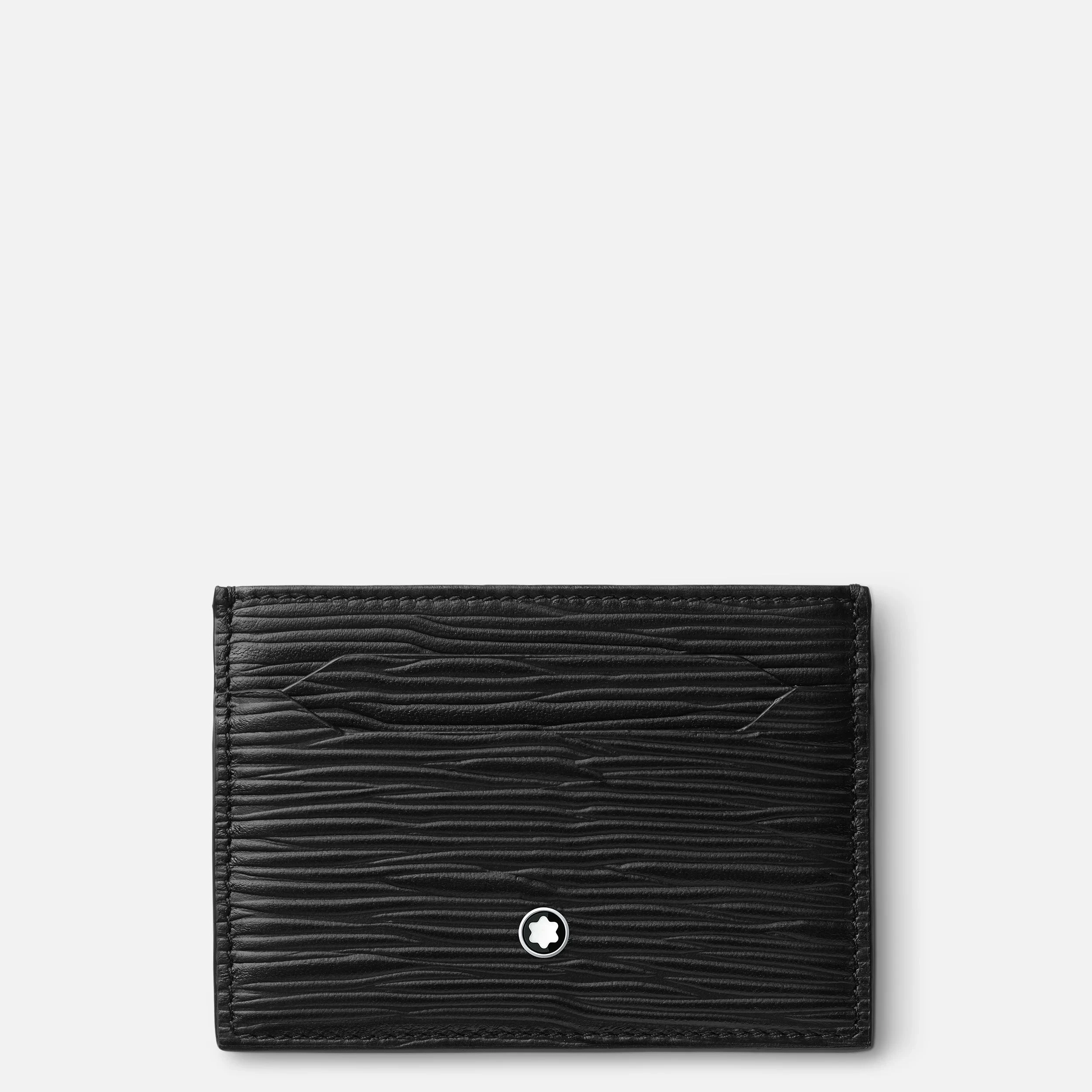 Montblanc Portacarte Meisterstuck compatto 5cc | Pelle di lusso | Con astuccio