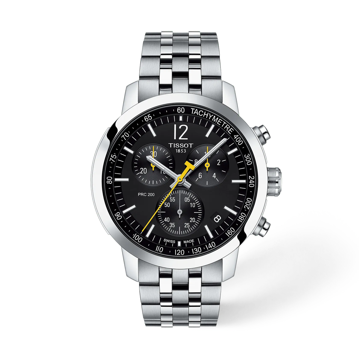 Tissot PRC 200 Cronografo al Quarzo Uomo 43 mm con Quadrante Nero
