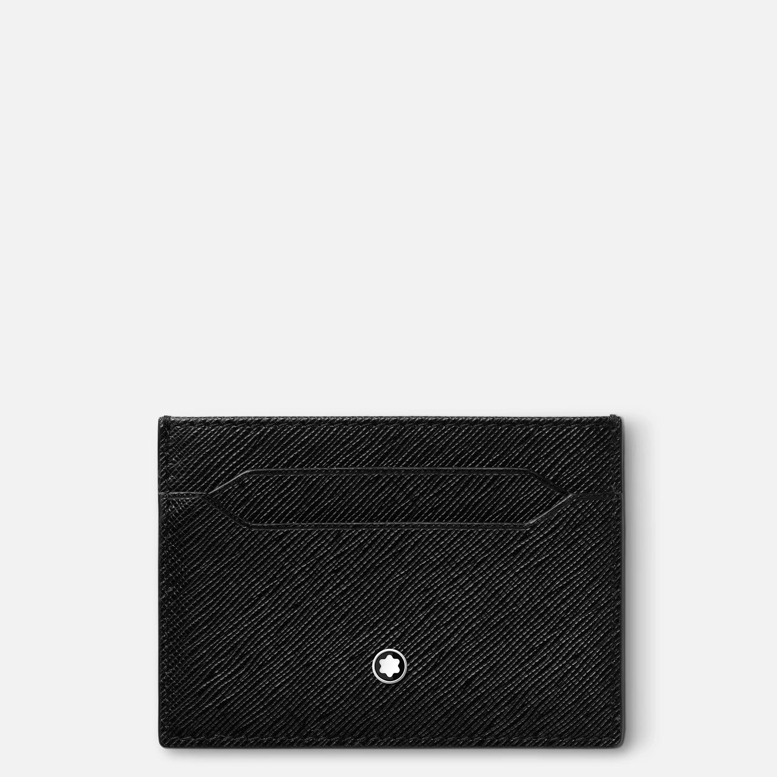 Montblanc Portacarte Sartorial 5cc In Pelle Saffiano