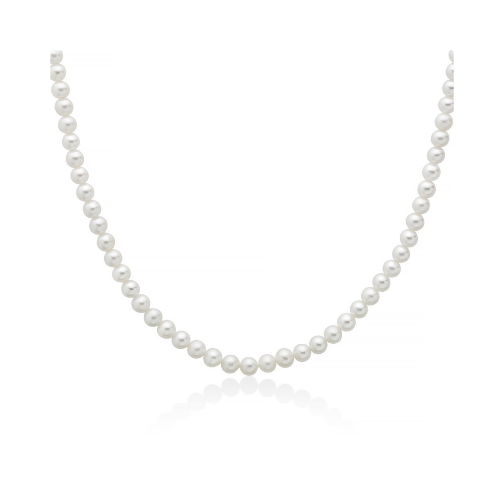 Collana Miluna di Perle Bianche Oriente in Oro Bianco 375 PCL6929BX