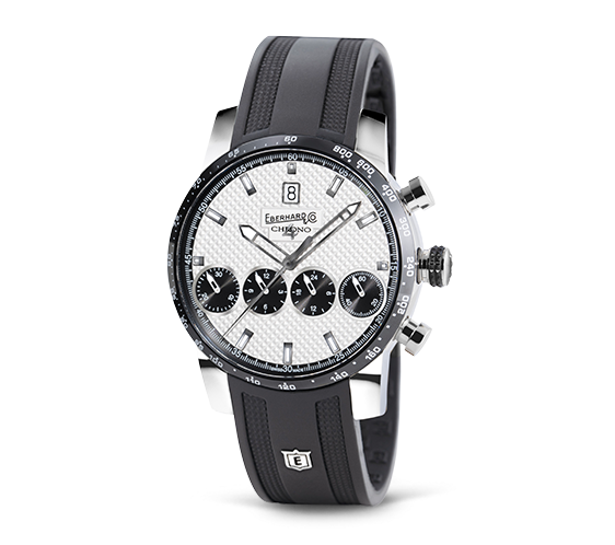 Eberhard Orologio Uomo Chrono4 Automatico 42mm | Acciaio | Vetro Zaffiro