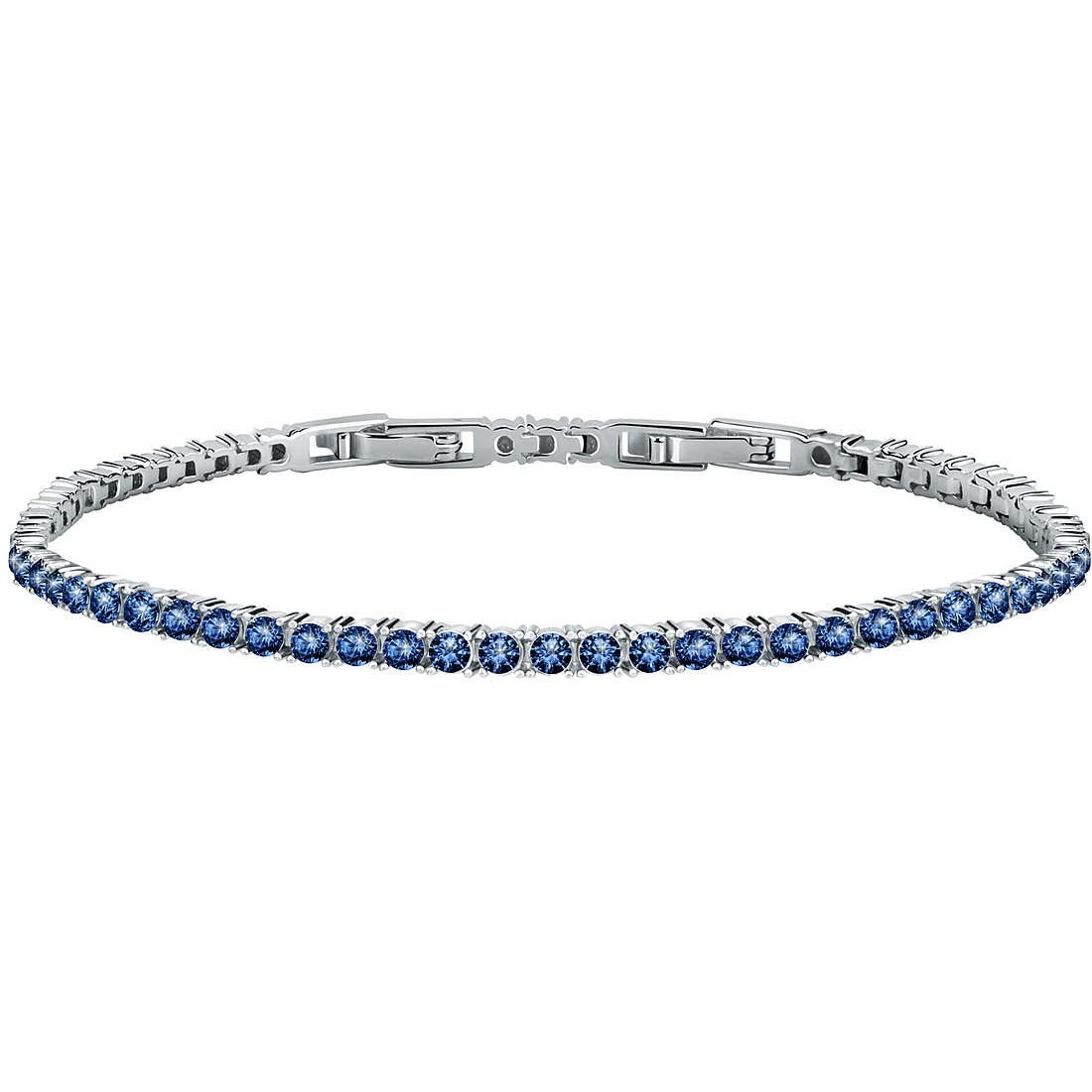 Morellato Bracciale Donna Tesori Argento Zirconi Azzurri