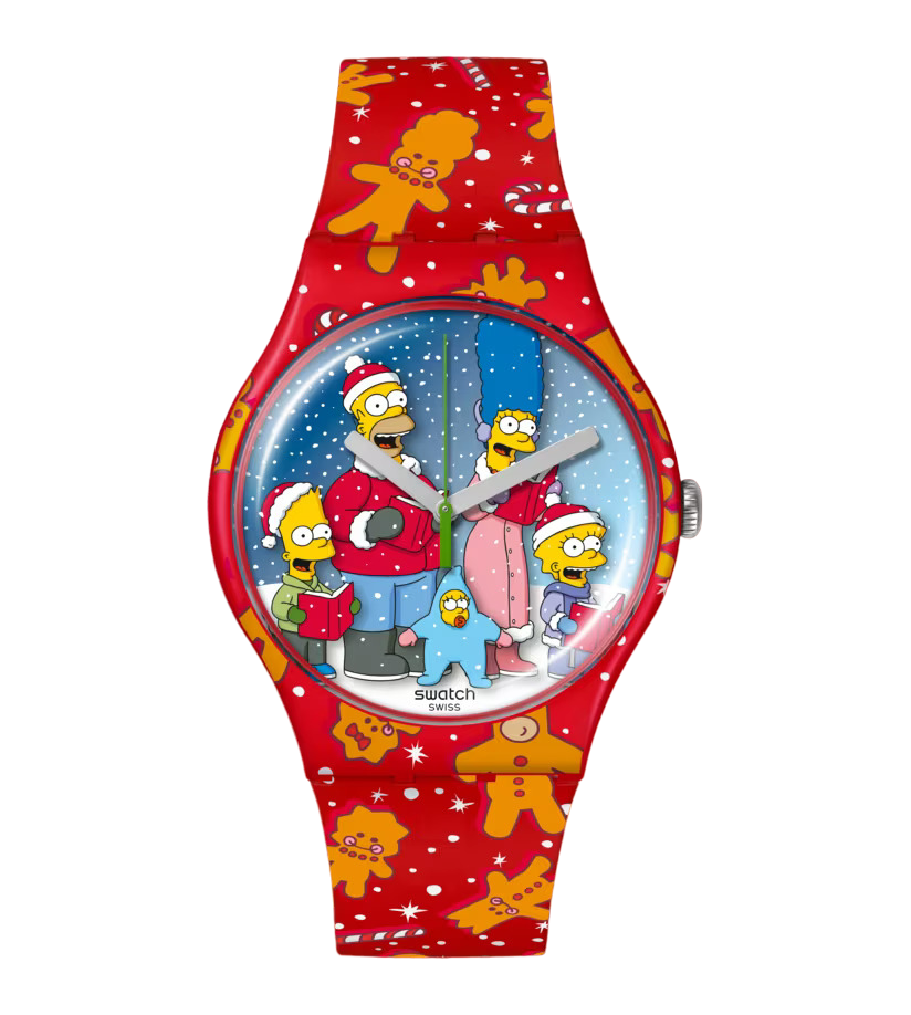 Swatch Orologio Uomo Wondrous Winter Wonderland SUOZ361