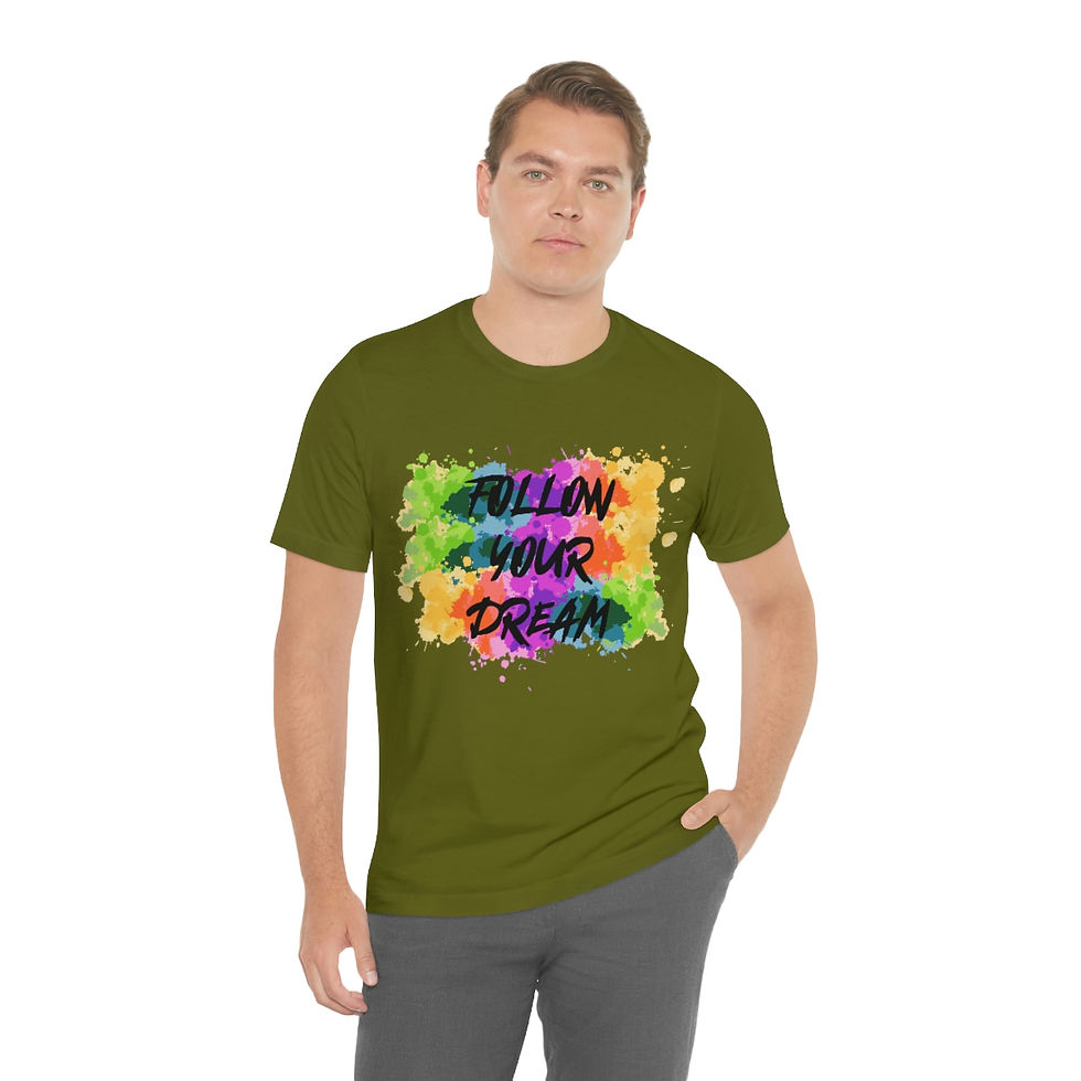 Thumbnail: Follow Your Dream - Positive Quote Shirt, Inspirational Shirt, Empowerment S...