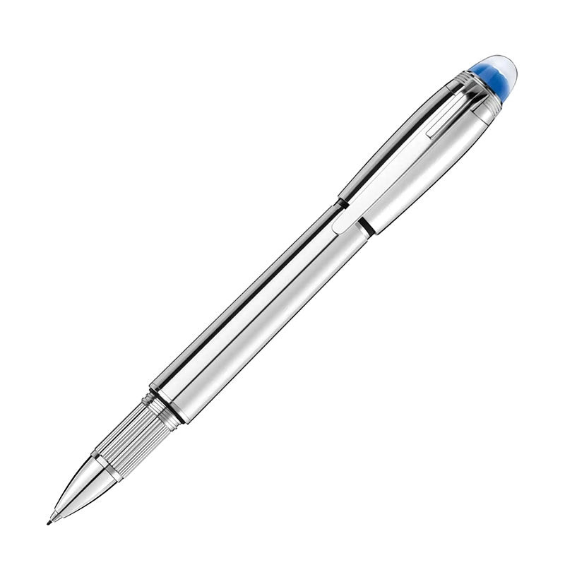 Montblanc Fineliner Starwalker Cupoletta Azzurra | Platino | Emblema Montblanc