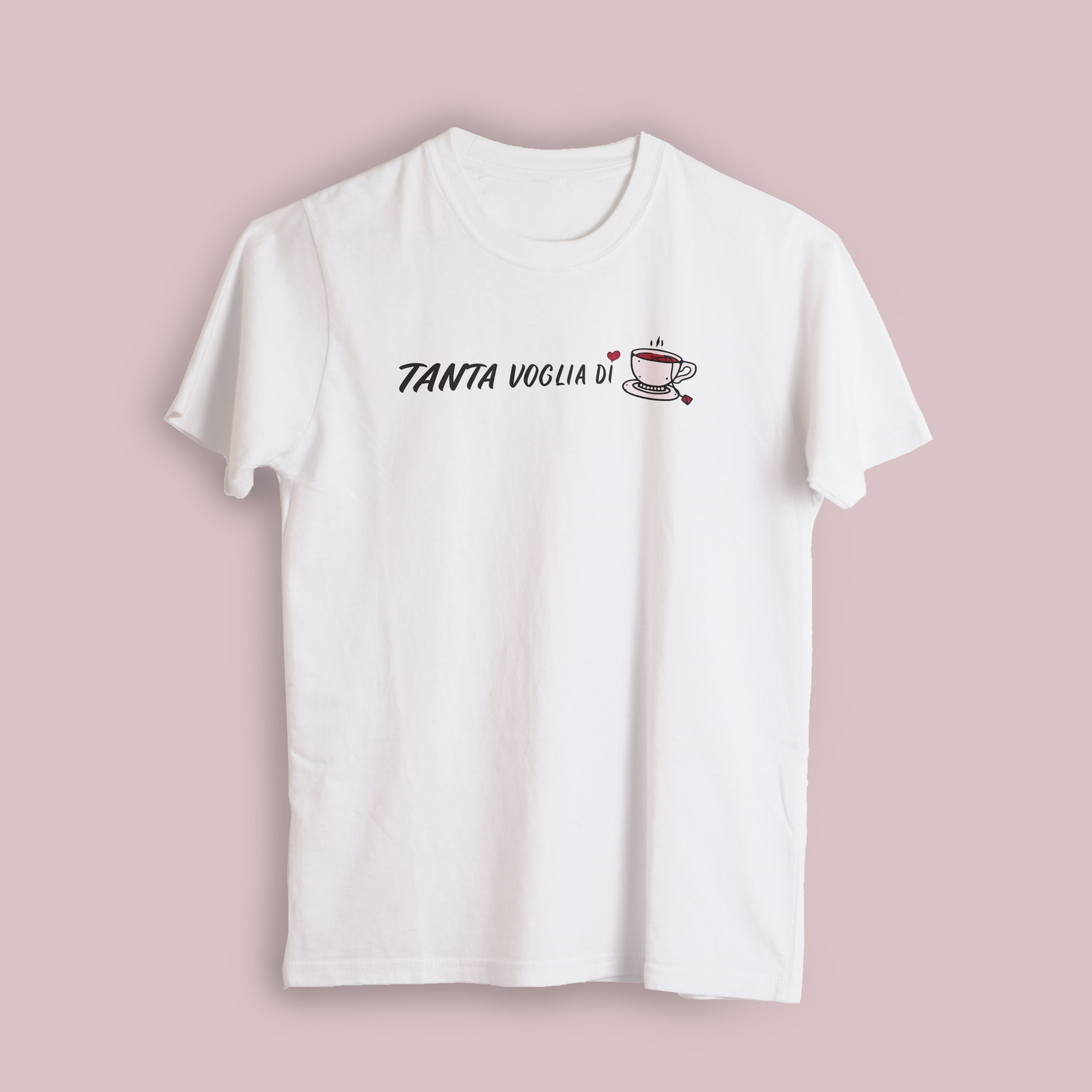 Tanta voglia di te - T-shirt con tazzina