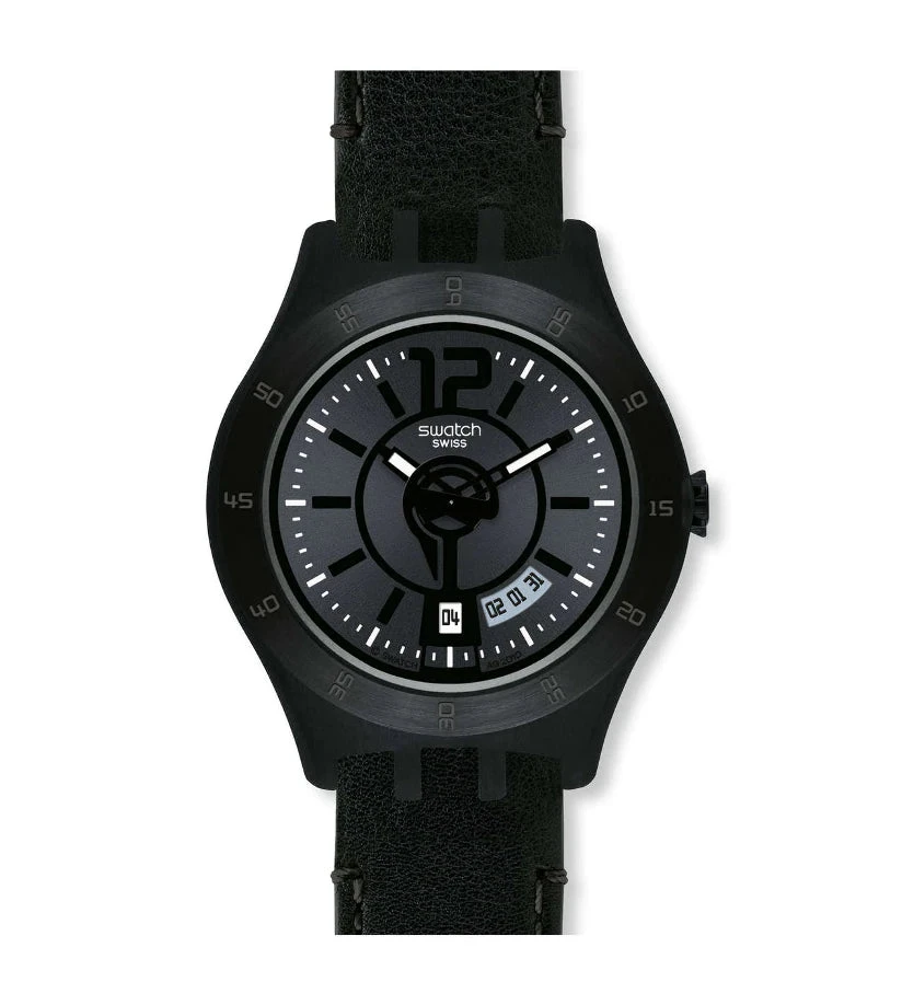 Swatch Orologio Uomo Quadrante 43 mm | Cassa in plastica | Impermeabile 30m