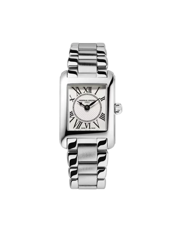Frederique Constant Orologio Donna Carree | Acciaio Inox | Quadrante Argentato