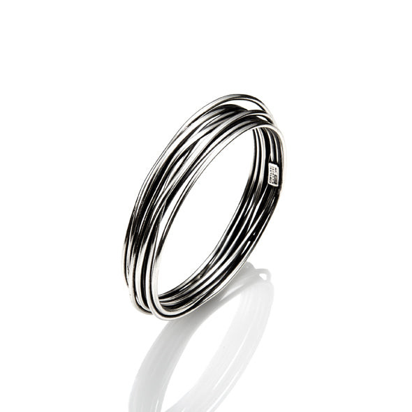 Giovanni Raspini Bracciale Bangle Monte Carlo in Argento