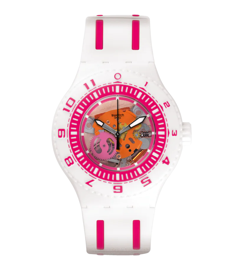 Swatch Orologio Donna Feel The Wave | Cassa Plastica | Resistente 3 Bar