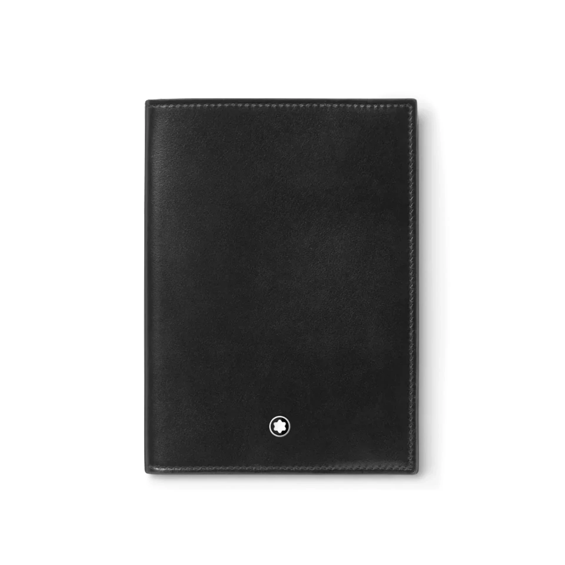 Montblanc | Porta passaporto | Meisterstück | Pelle nera | Tasca interna