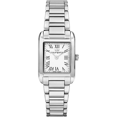 Philip Watch Orologio Donna Museum con Quadrante Chiaro e Bracciale in Acciaio