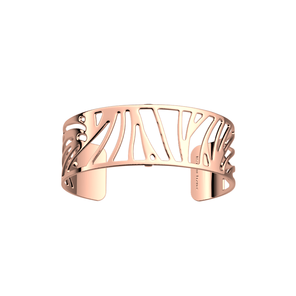 Les Georgettes Bracciale Donna Perroquet 25 mm | Oro Rosa | Apertura Regolabile