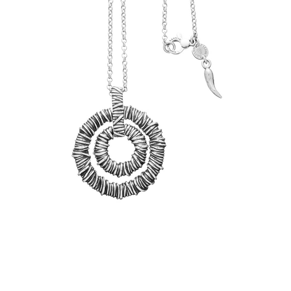 Giovanni Raspini Collana Donna Pendente Fili | Argento 925 | Made in Italy