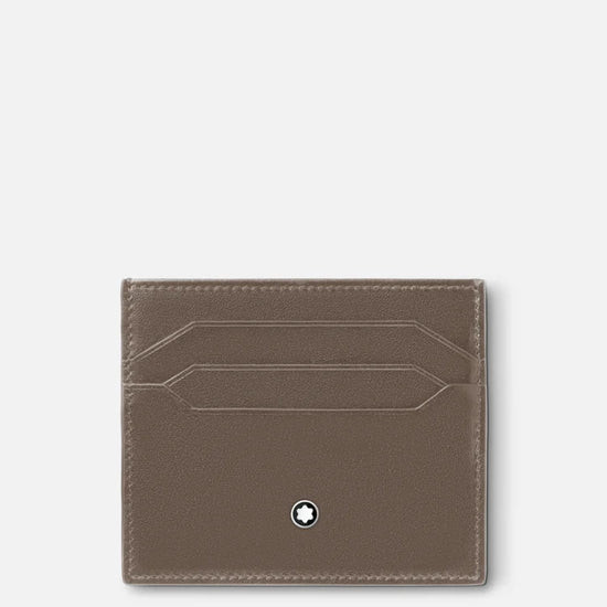 Montblanc | Portacarte Uomo | 6 tasche | Pelle liscia lucida | Mastice