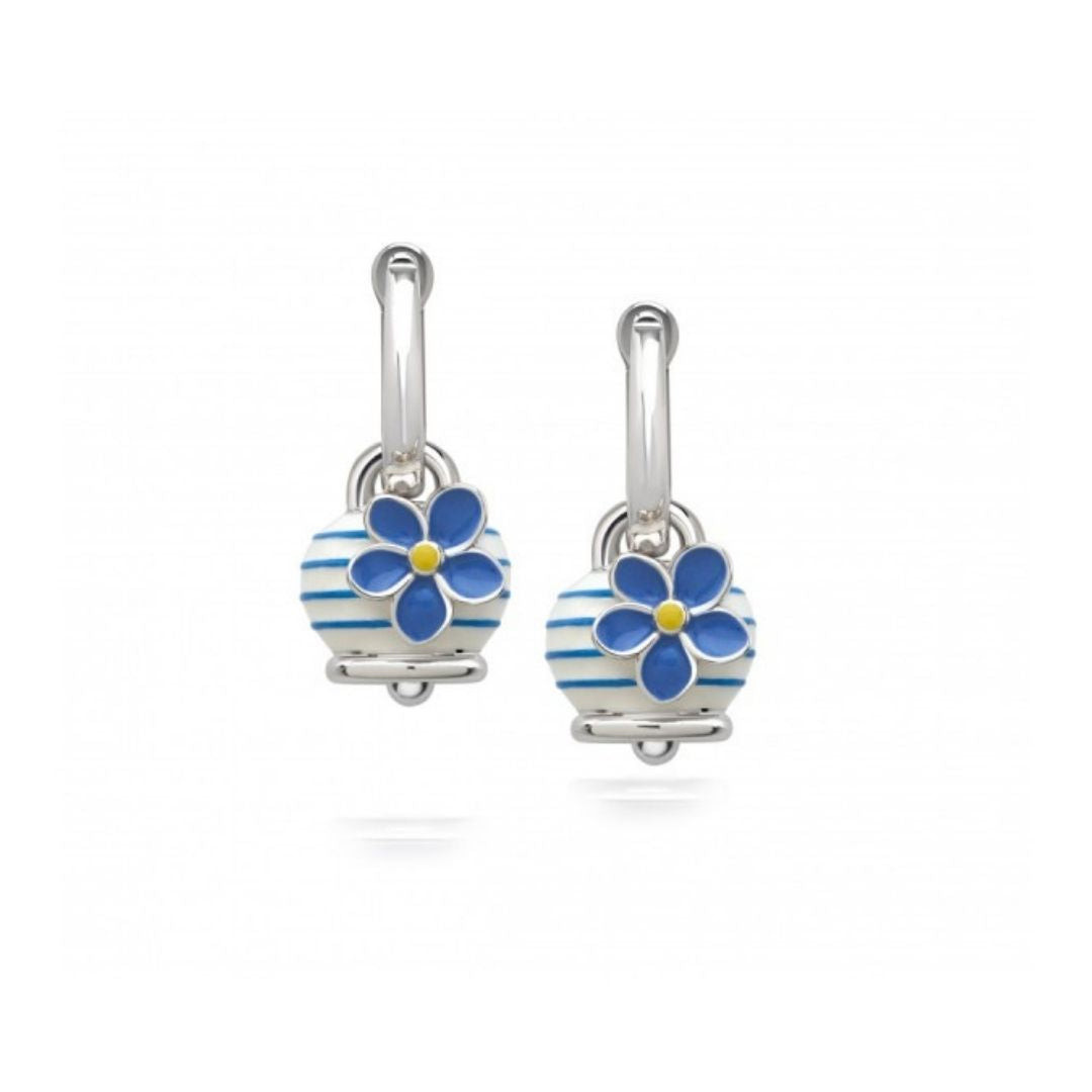 Chantecler Orecchini Donna Campanella Micro | Argento 925 | Smalto Colorato