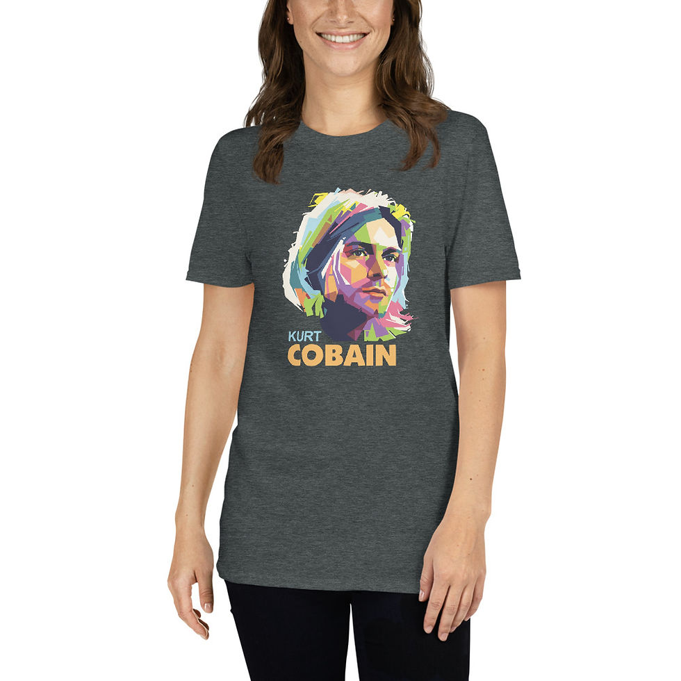 Miniatura: Kurt Cobain - Stile Pop Art - 5 colori