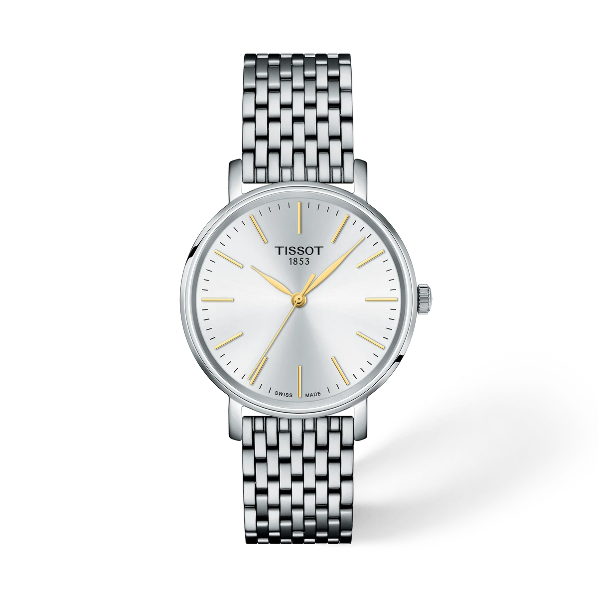 Tissot Everytime 34 mm Quarzo con Quadrante Bianco