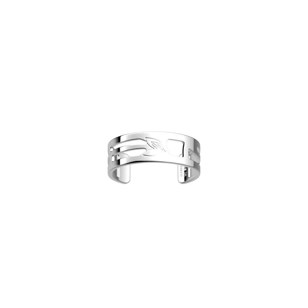 Les Georgettes Anello Donna Fleurs du Nil 8 mm | Finitura Argentata | Misura 52