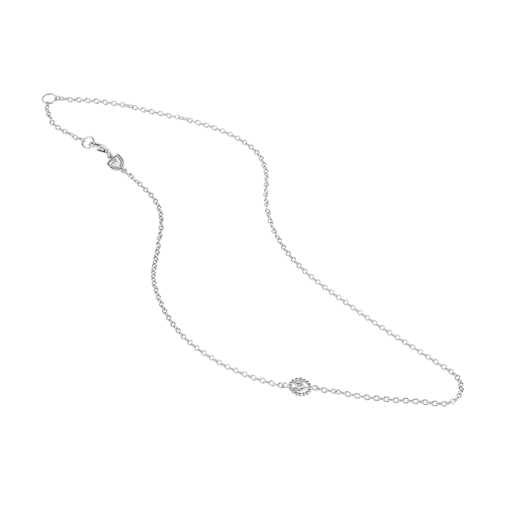 Chantecler Accessori Collana Donna in Oro Bianco 9 kt 45 cm