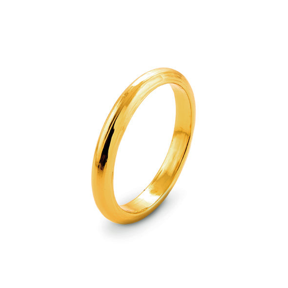 Giovanni Raspini Bracciale Donna Mezzo Tondo | Argento 925 Dorato | Handmade
