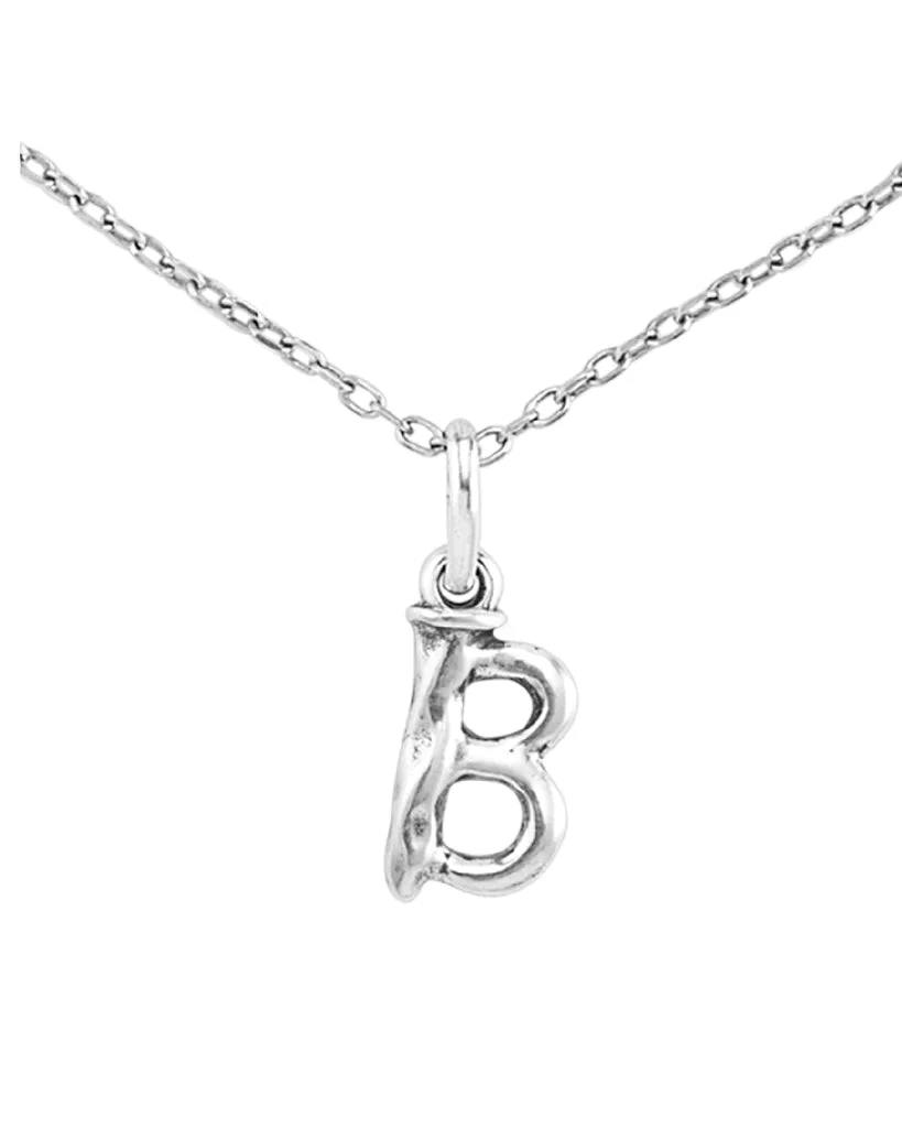 Uno de 50 Ciondolo Donna Lettera B | Argento/Oro | Fatto a Mano Spagna