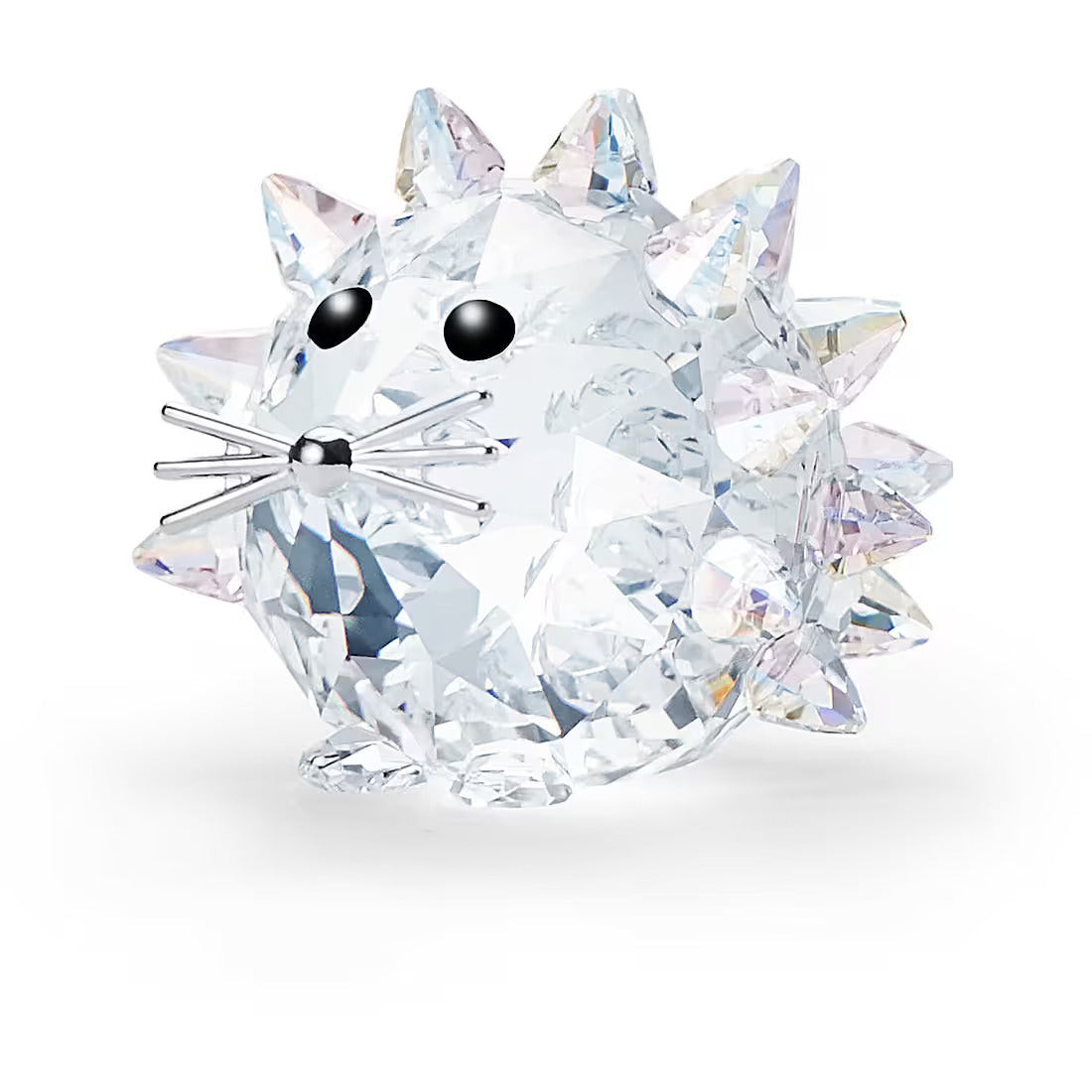Swarovski Statuina Riccio Luminoso | Cristallo Bianco | Dimensioni Compatte