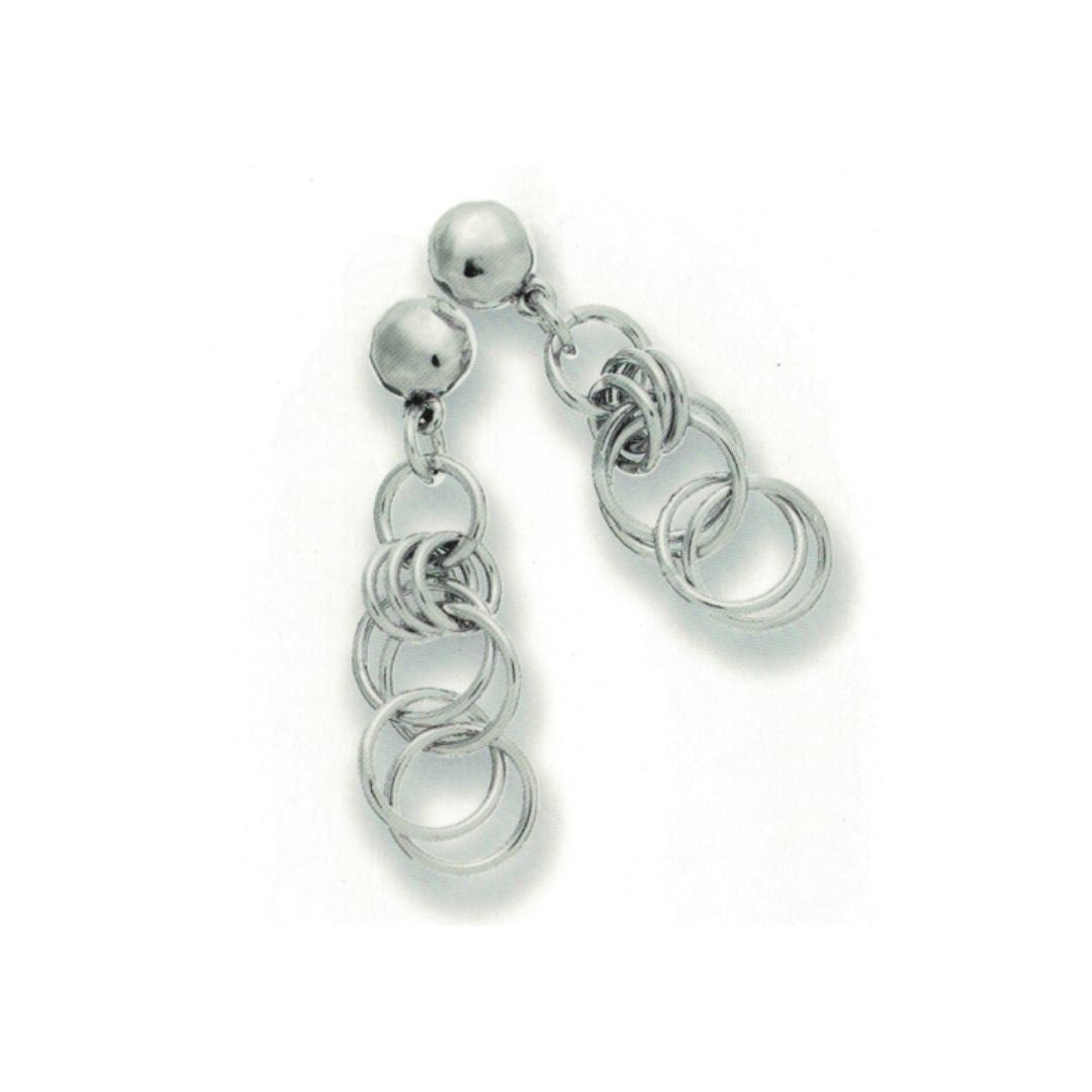 Giovanni Raspini Orecchini Donna Montecarlo | Argento 925 | Collezione Rock