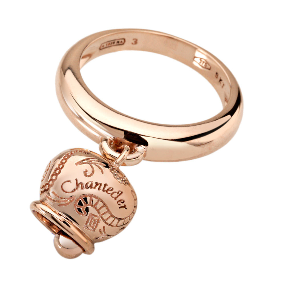 Chantecler Anello Donna Campanelle Capri | Oro Rosa 9Kt | Collezione Suamèm