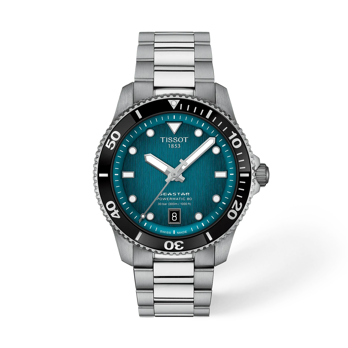Tissot Seastar 1000 Powermatic 80 Uomo 40 mm Verde