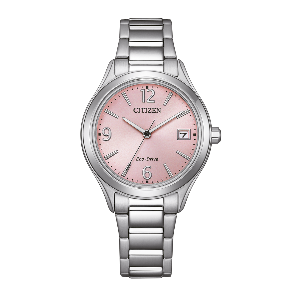 Citizen Eco-Drive Donna Acciaio Quadrante Rosa FE6121-67X