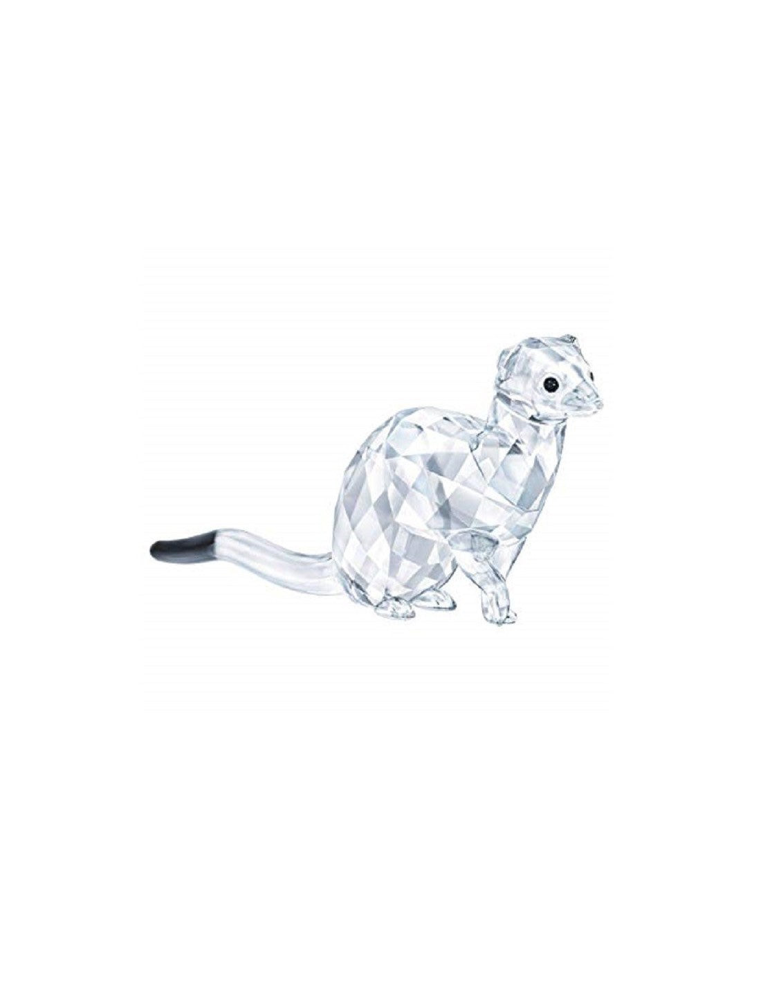 Swarovski Statuina 365 Sfaccettature | Cristallo Chiaro | Dettaglio Nero