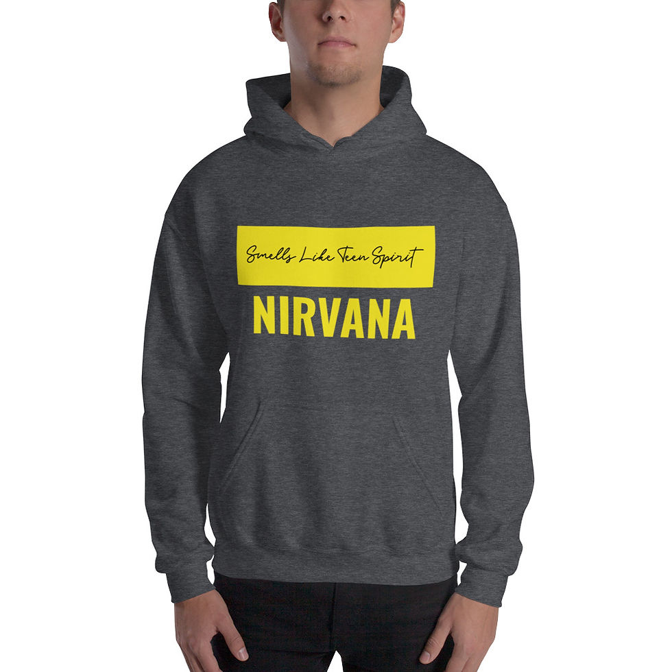 Miniatura: Felpa con cappuccio - Smells Like Teen Spirit - Nirvana - 3 colori 