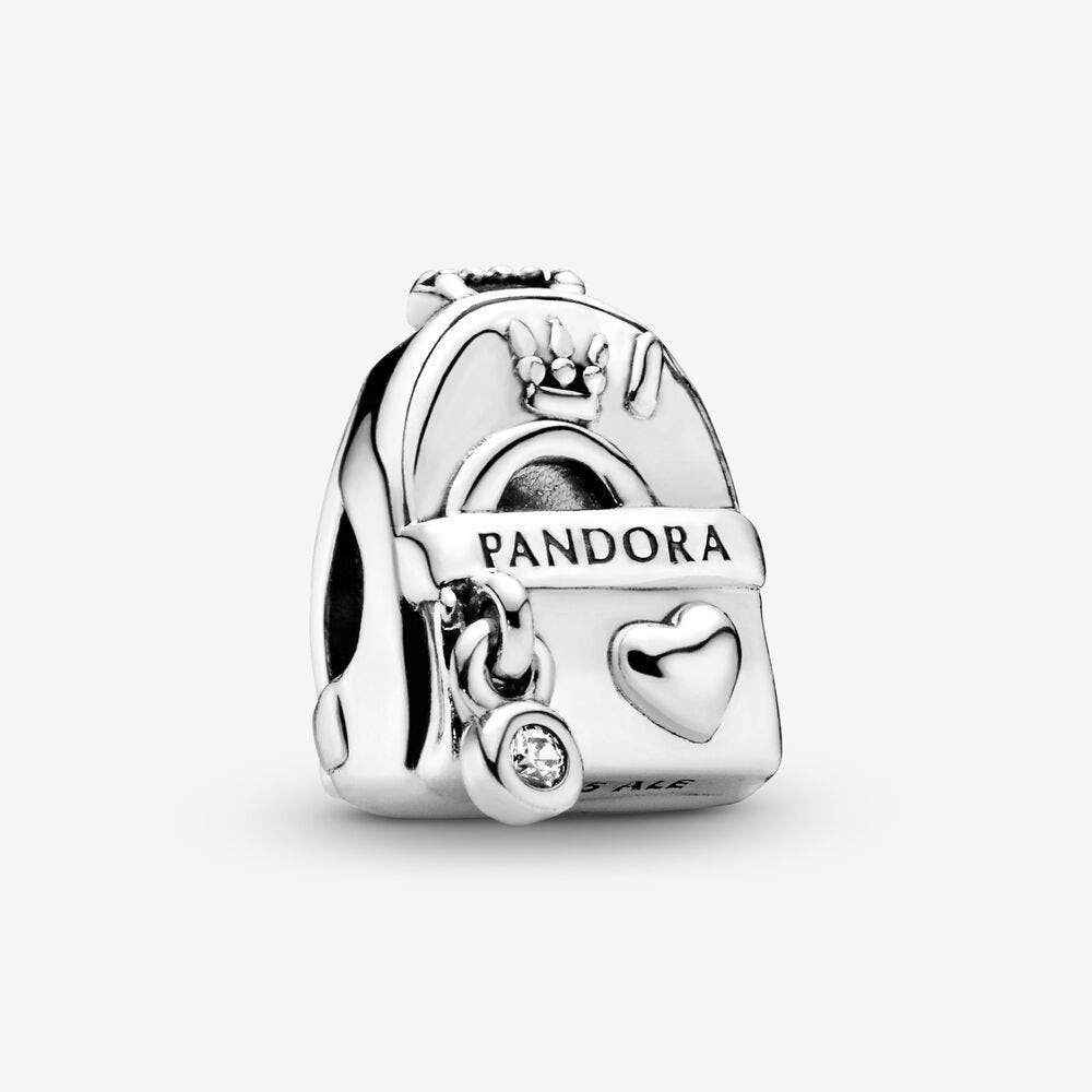 Pandora | Charm | Zainetto da Viaggio | Argento Sterling 925 | Zirconia cubica