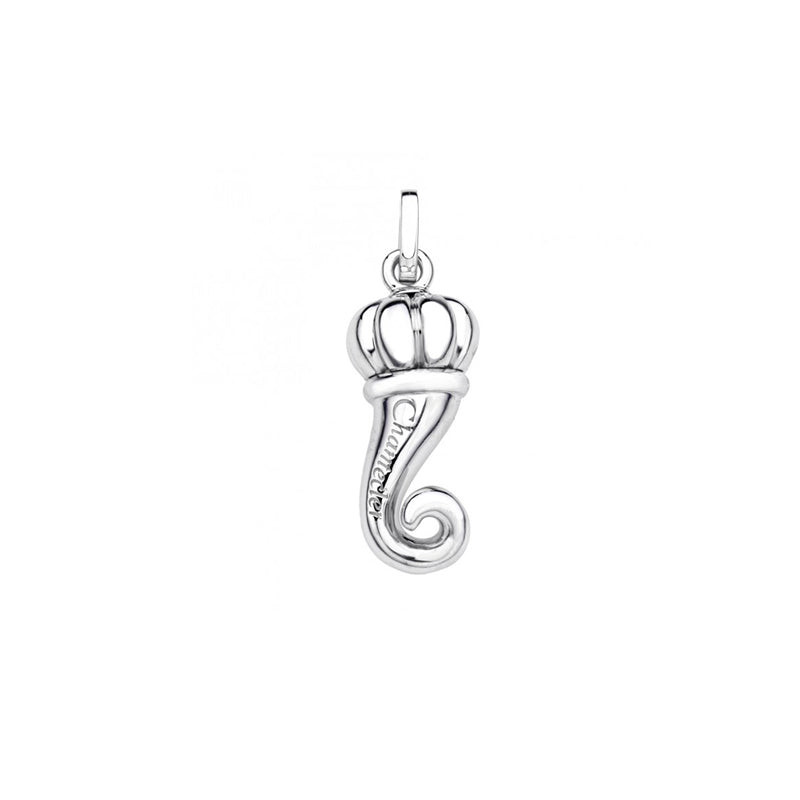 Chantecler Ciondolo Et Voilà Maxi Corno Portafortuna | Argento | Made in Italy