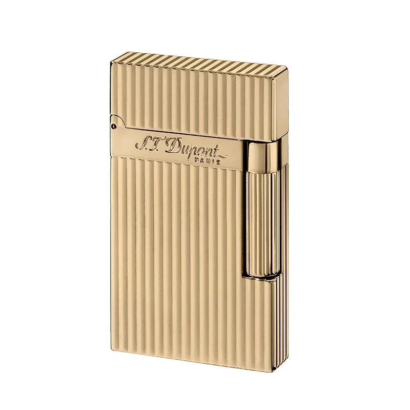 S.T.Dupont Accendino Ligne 2 Dorato | Ottone | Garanzia 2 Anni