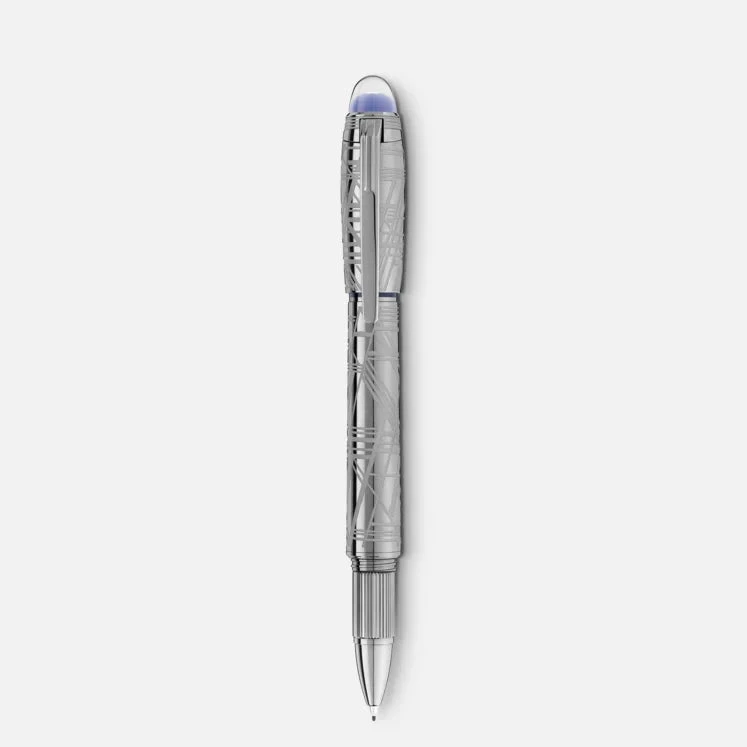 Montblanc | Fineliner | StarWalker SpaceBlue | Metallo Rutenio | Cupoletta Blu