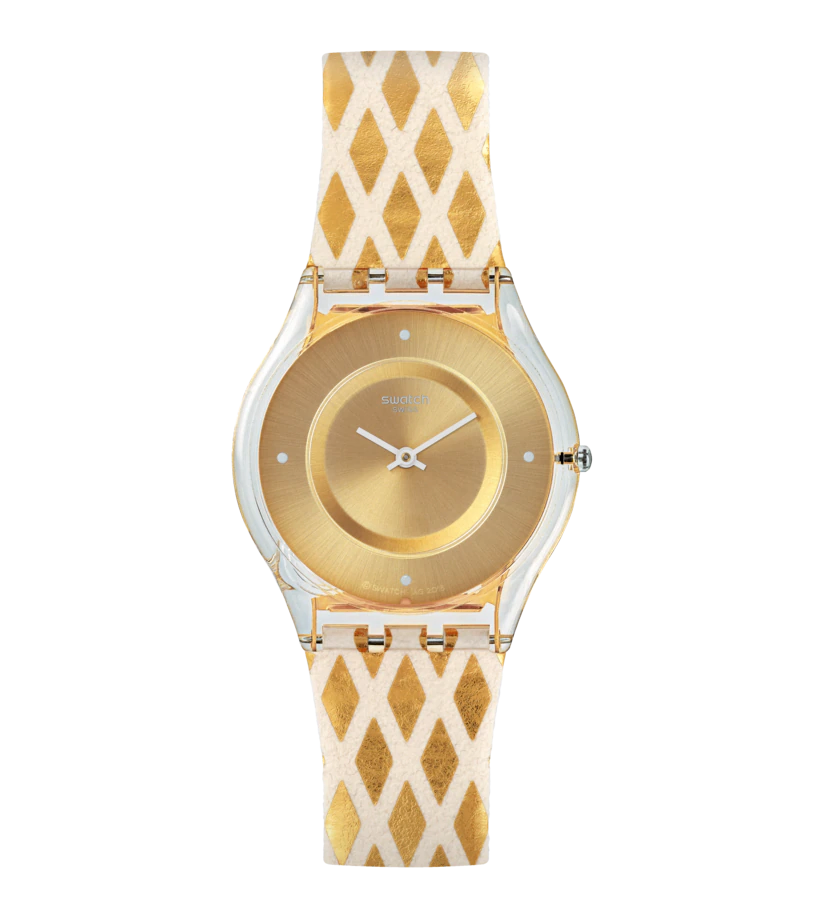 Swatch Orologio Donna Design Unico | Cinturino Silicone | Resistente 30m