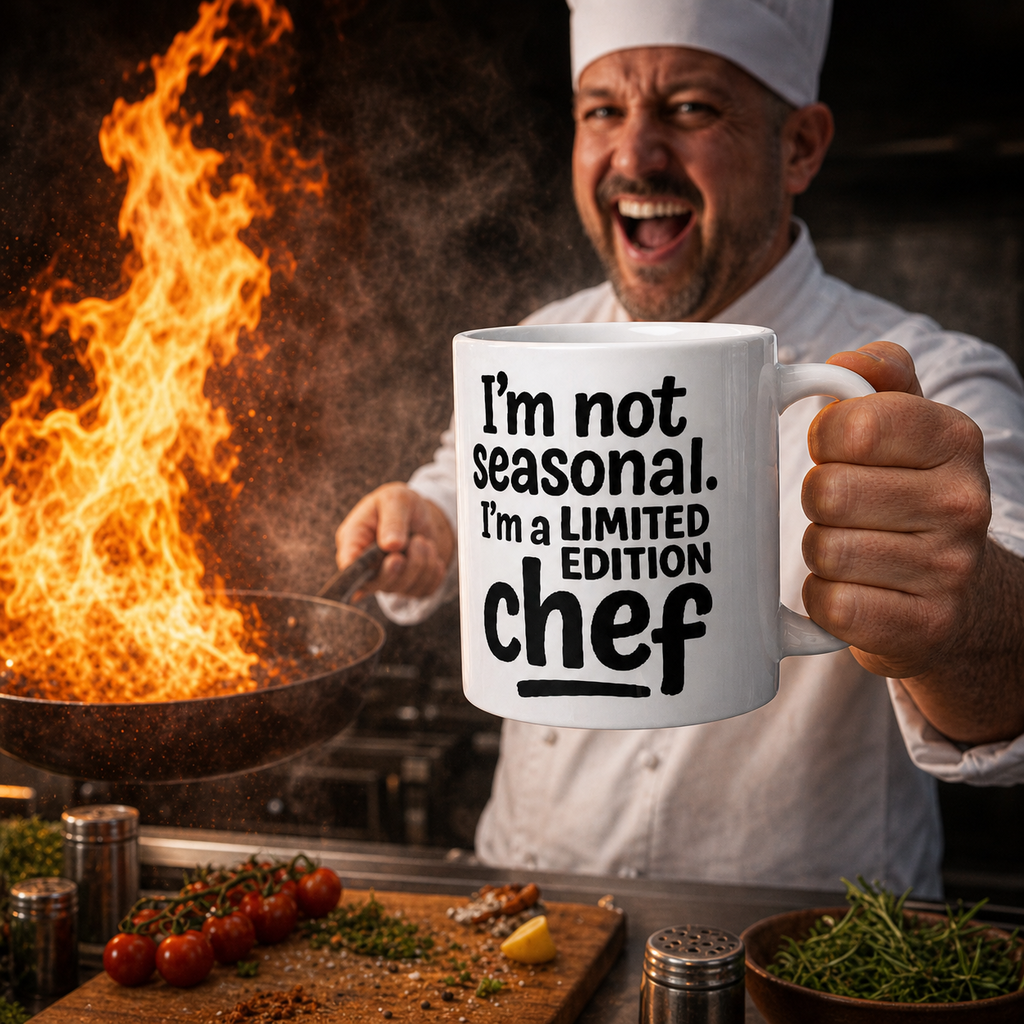 Limited Edition Chef Quote Mug