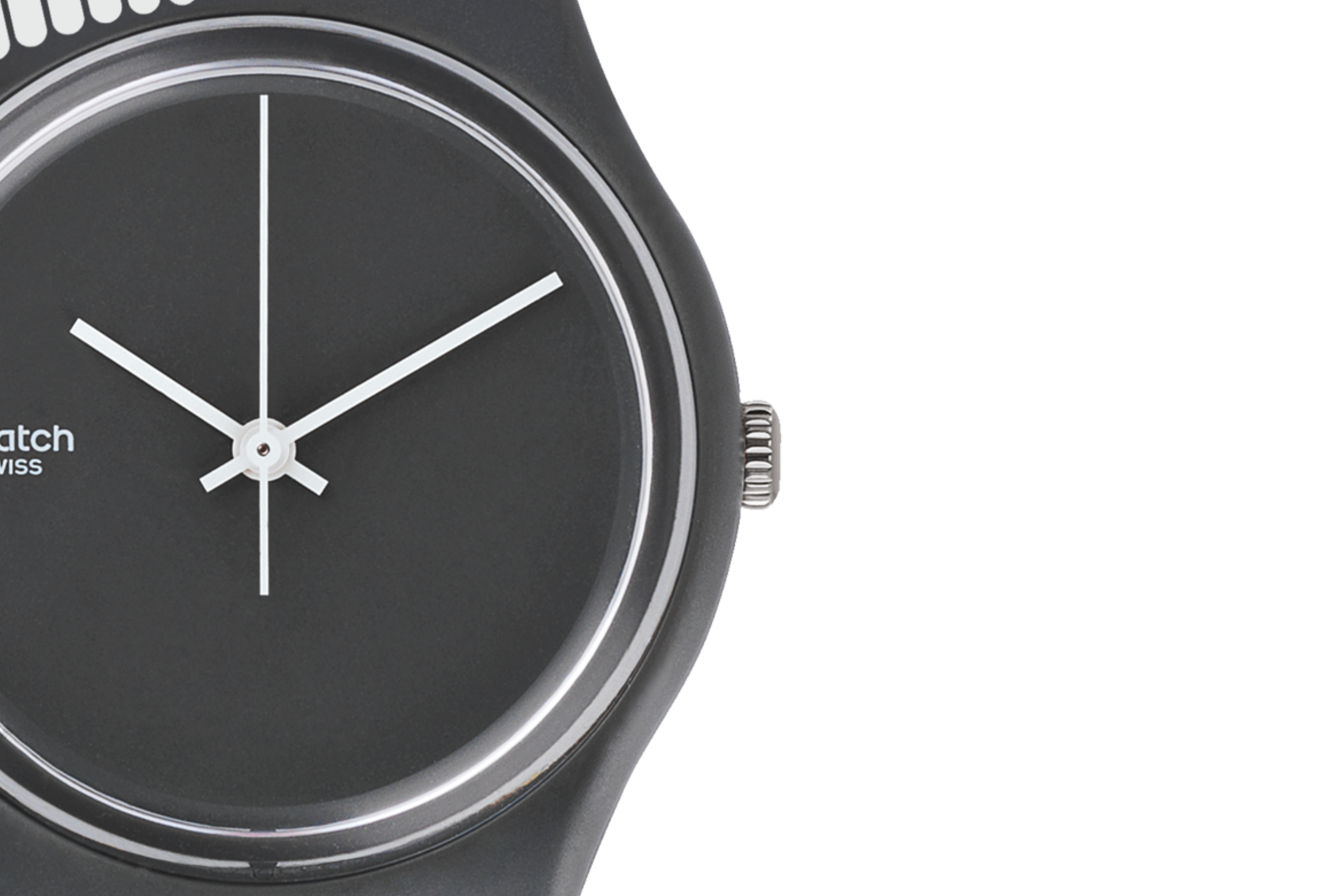 Swatch Orologio Uomo Gornergrat Impermeabile 30m | Silicone | 34 mm