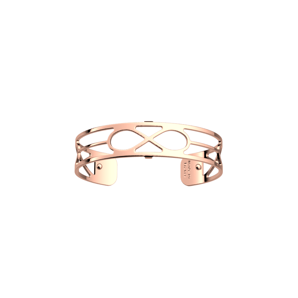 Les Georgettes Bracciale Donna Infini 14 mm | Oro Rosa | Regolabile