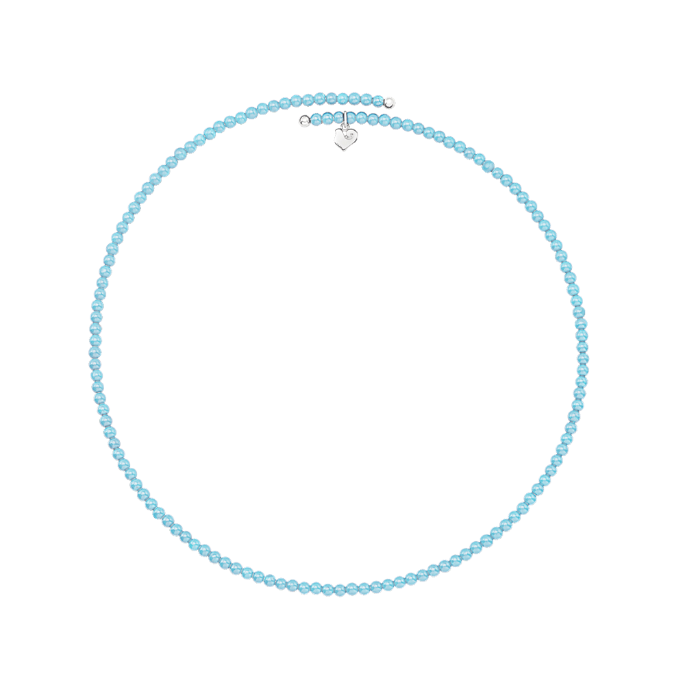 Chantecler Collana Donna Choker Turchese | Argento e Turchese | Design Capri
