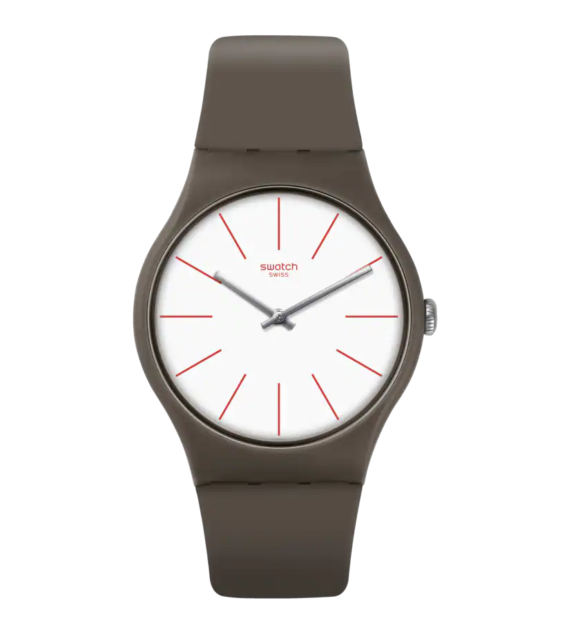 Swatch Orologio Greensounds Movimento al quarzo | Plastica | Resistente 3 Bar