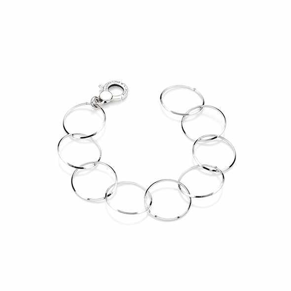 Giovanni Raspini Bracciale Donna Balloon | Argento 925 | Chiusura a Moschettone
