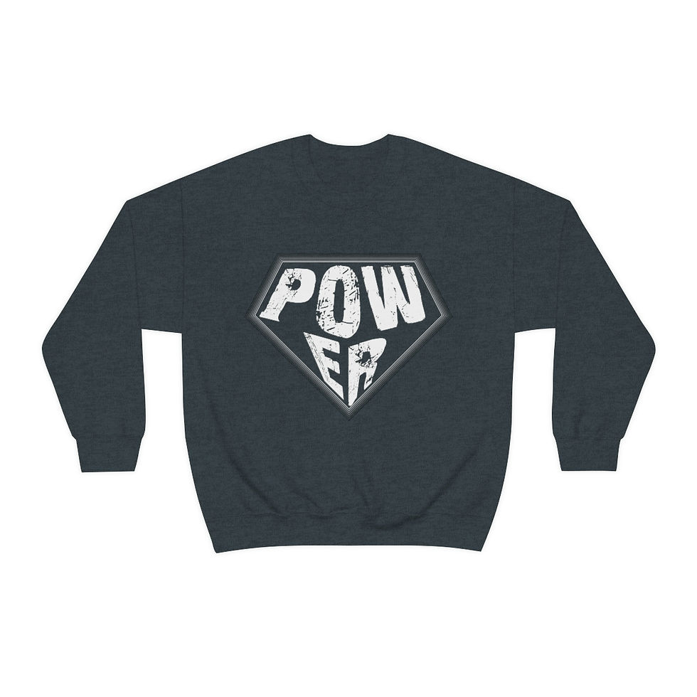 Thumbnail: Power  - Superhero Sweatshirt, Power Sweater, Comics Pullover, Super Powers ...