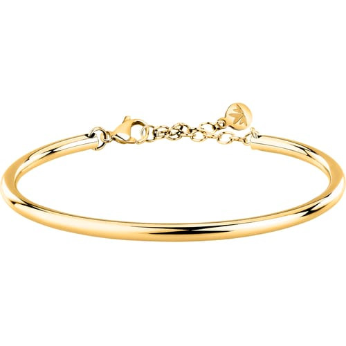 Bracciale Morellato Cerchi rigido in acciaio color oro