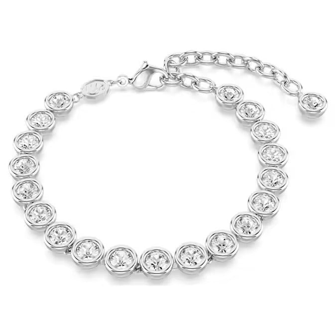Swarovski Bracciale Donna Imber Tennis | Cristalli & Rodio | Regolabile